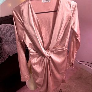 Fashion nova silk dress